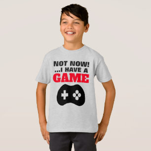 Not Now - Kids' Hanes TAGLESS® T-Shirt