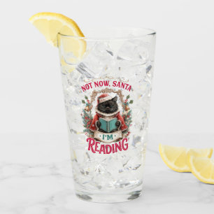 Not Now Santa I'm Reading  Glass