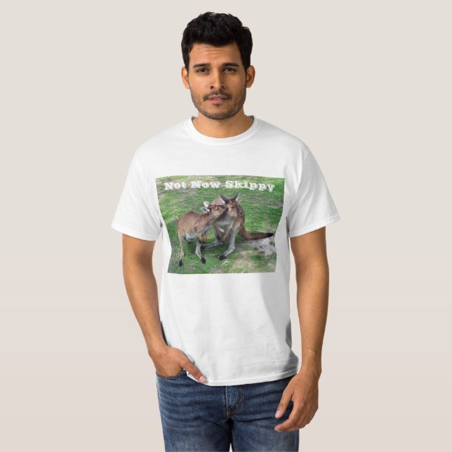 Not Now Skippy T-Shirt (Front Full)