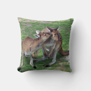 Not Now Skippy Throw Pillow