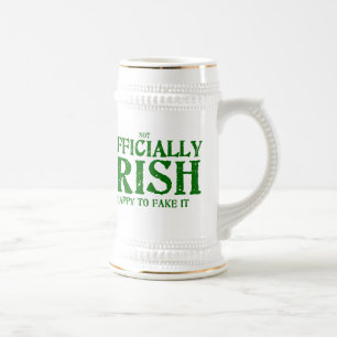 (not) Officially Irish Beer Stein