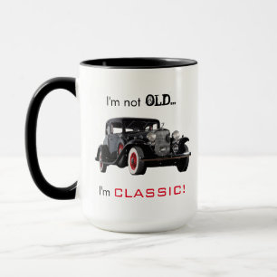 Not Old But Classic Vintage Car Funny Mug