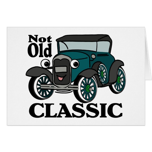 Not Old Classic/ Antique Car (Front Horizontal)