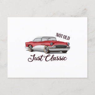 Not Old Just Classic Postcard