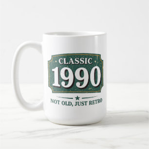 Not Old Just Retro Vintage 90s Coffee Mug