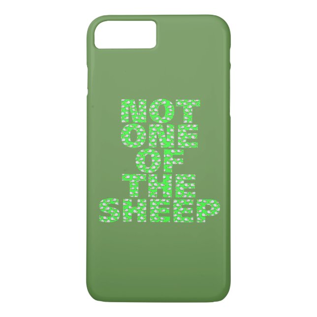 Not One of the Sheep Case-Mate iPhone Case (Back)