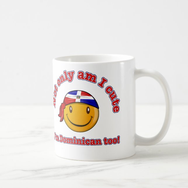 Not only am I cute I'm Dominican too! Coffee Mug (Right)