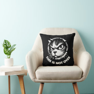 Not Over 1 Throw Pillow