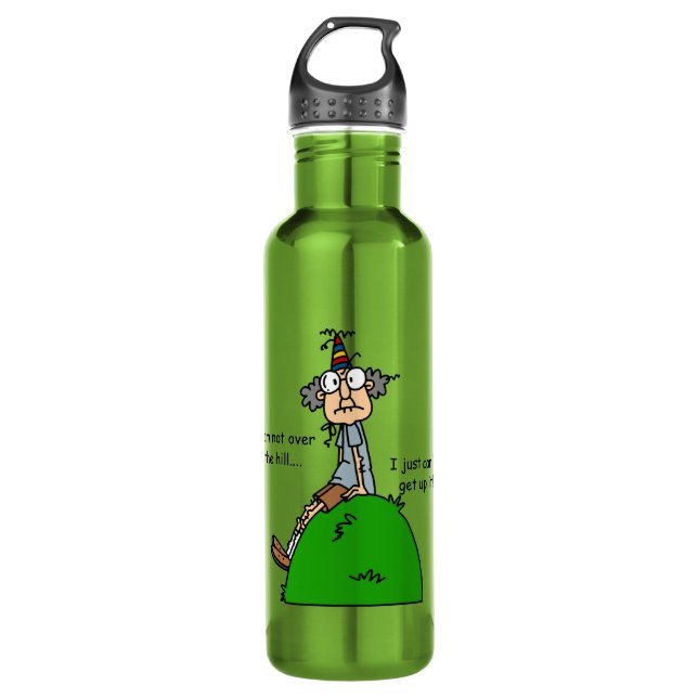 Not Over the Hill Humour 710 Ml Water Bottle (Front)