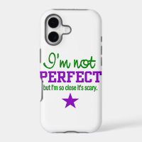 Not Perfect iPhone 5 Case-Mate, customize