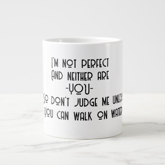 Not Perfect Mug (Front)