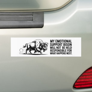 Not Responsible for What Happens Next Bumper Sticker