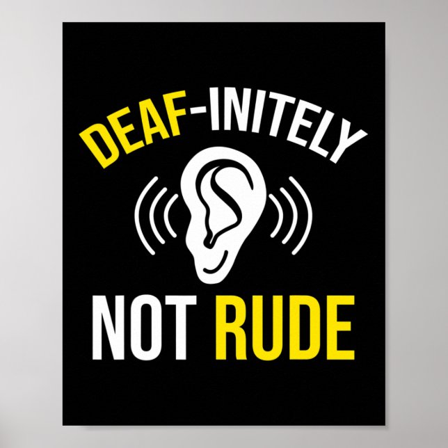 Not Rude  Poster (Front)