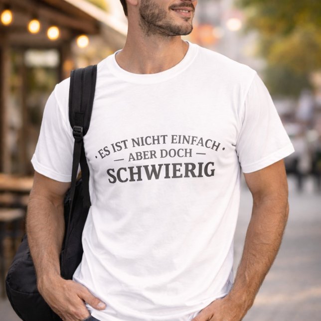 Not simple. But still difficult. T-Shirt (Creator Uploaded)