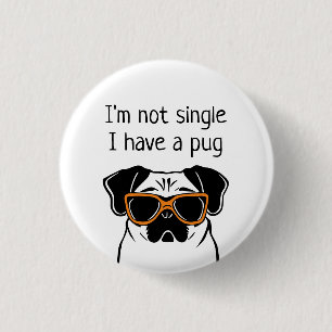 Not Single 1 Inch Round Button