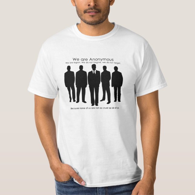 Not so Anon Anonymous Tee (Front)