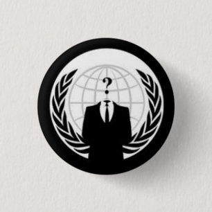 Not So Anonymous 1 Inch Round Button