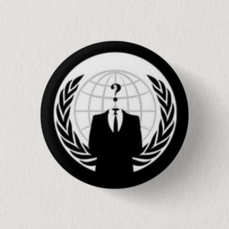 Not So Anonymous 1 Inch Round Button