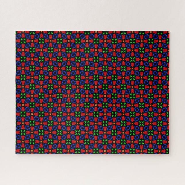 Not so Easy Stained Glass Window Jigsaw Puzzle. Jigsaw Puzzle (Horizontal)