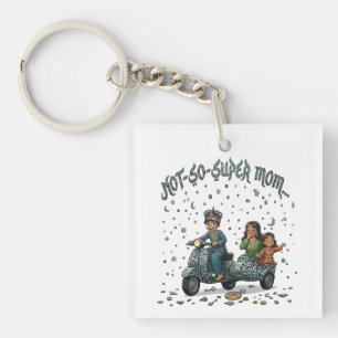 Not-So-Super Mom Moroccan Adventure Keychain