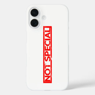 Not special Stamp iPhone 16 Case