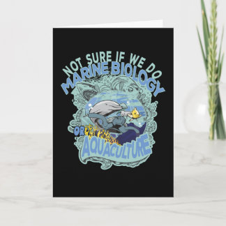 Not Sure if we do Marine biology or Aquaculture Card