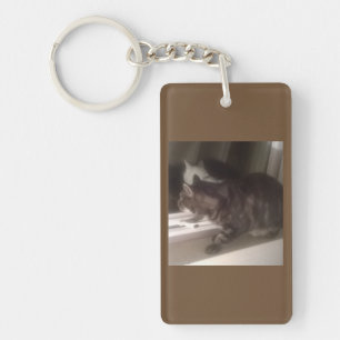 Not Talking to you Dave Rectangle Keyring