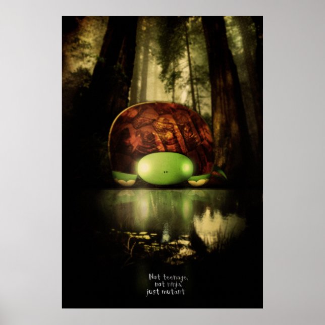 Not teenage, not  , just   poster (Front)