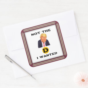 Not The D I Wanted Sticker