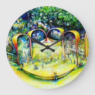 Not the First of the Last Time Large Clock