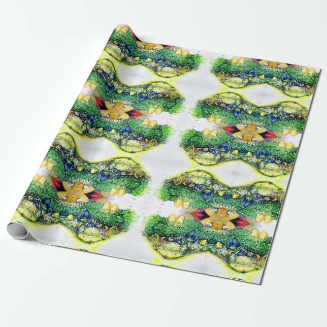Not the First of the Last Time Wrapping Paper (Unrolled)