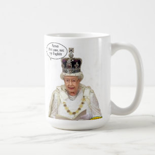 Not the Queen's English Coffee Mug