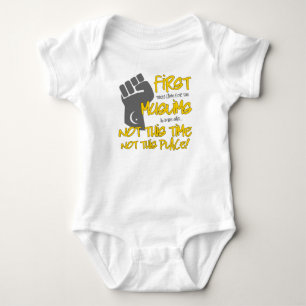 Not This Place Baby Bodysuit