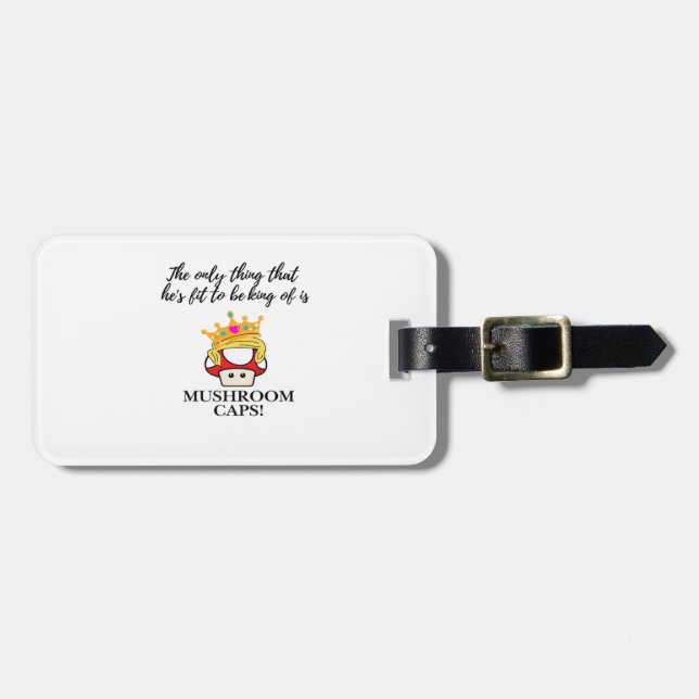 Not To Be King Classic Luggage Tag (Front Horizontal)