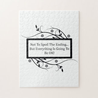 Not To Spoil The Ending Jigsaw Puzzle