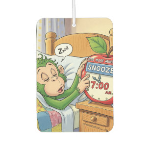 Not Today, Alarm – Sleepy Monkey Mode 💤🙈 Air Freshener