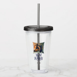 "Not Today" Arya Stark Vs. The Night King Acrylic Tumbler