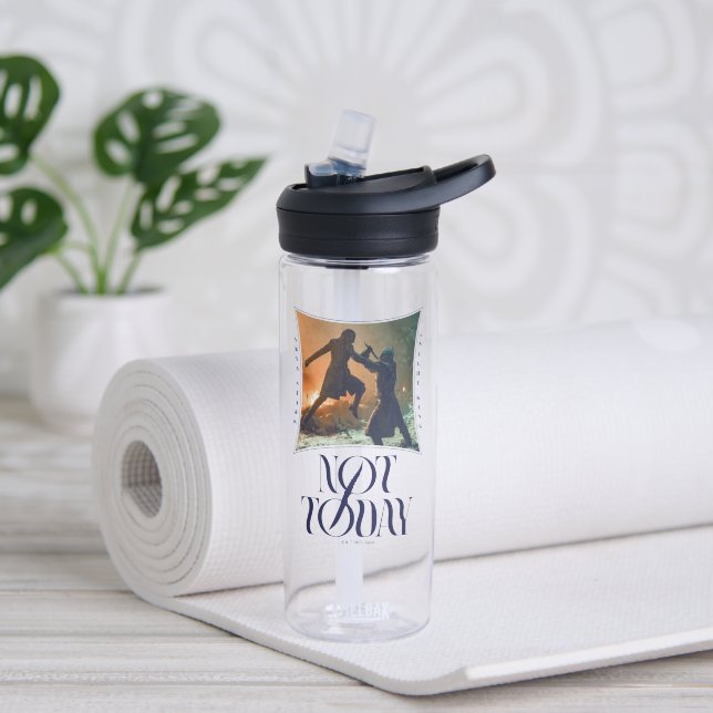"Not Today" Arya Stark Vs. The Night King Water Bottle (Yoga)