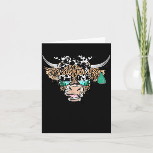 Not Today Heifer Vintage Lady Cow Ladies Heifer Card