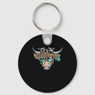 Not Today Heifer Vintage Lady Cow Ladies Heifer Keychain