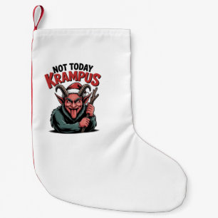 Not Today Krampus Evil Krampus Christmas Small Christmas Stocking