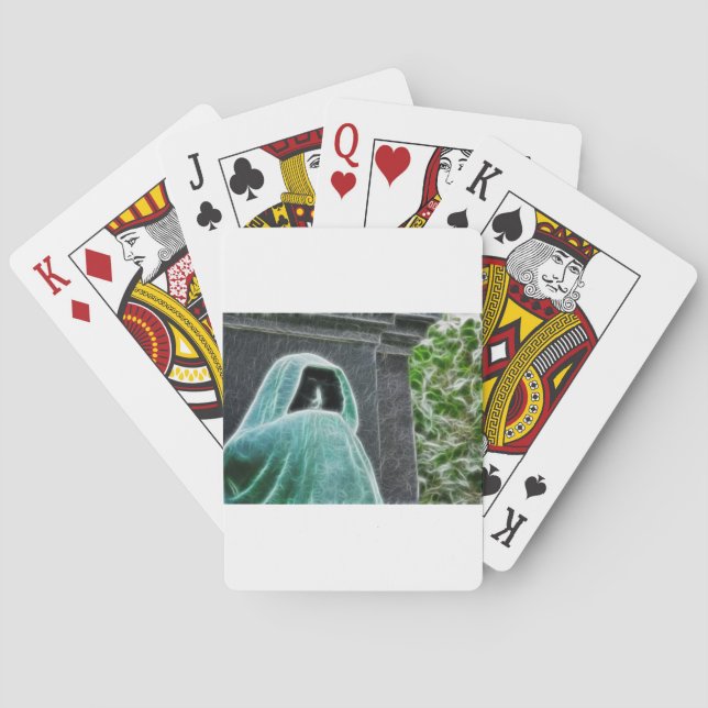 Not Today Satan Playing Cards (Back)