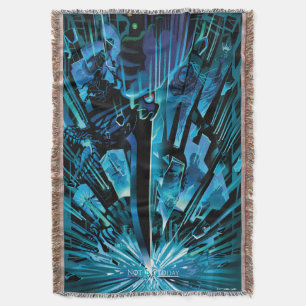 Not Today Throw Blanket