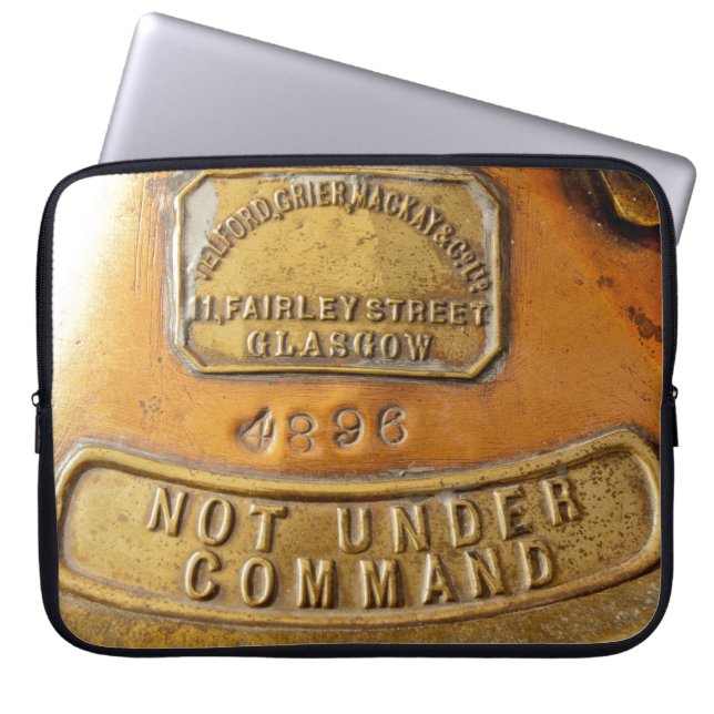 Not Under Command Laptop Sleeve (Front)