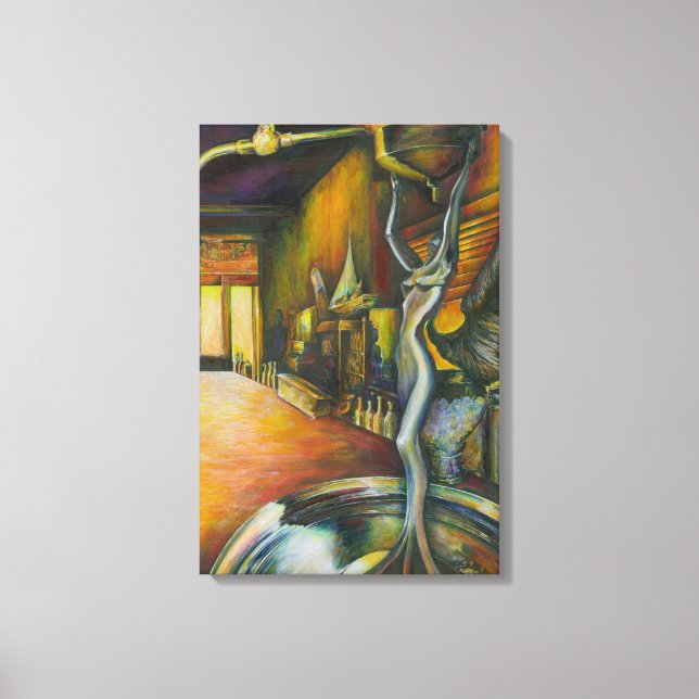 Not Unless You Start Humming. Canvas Print (Front)