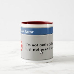 Not User-friendly mug