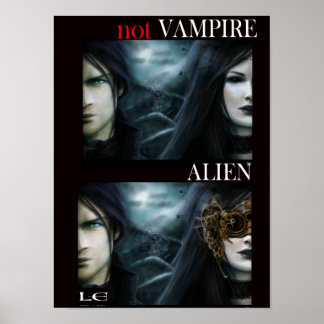 Not Vampire: Alien (poster) Poster