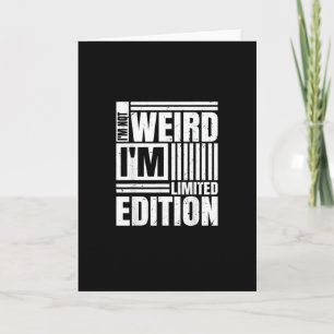 Not Weird Just More Creative Anime Lover Playful S Card