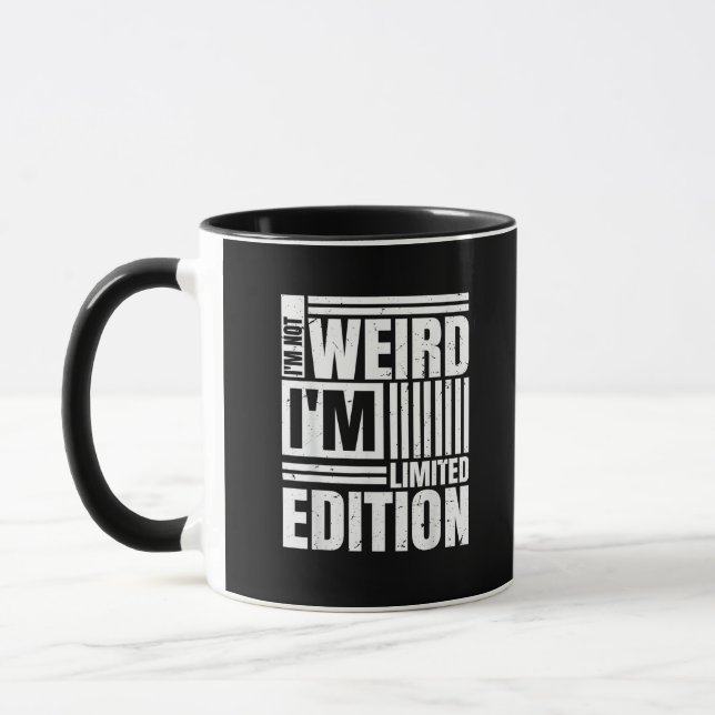 Not Weird Just More Creative Anime Lover Playful S Mug (Left)