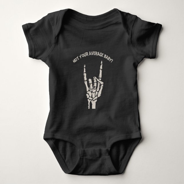 Not Your Average Baby Rocker Bodysuit (Front)